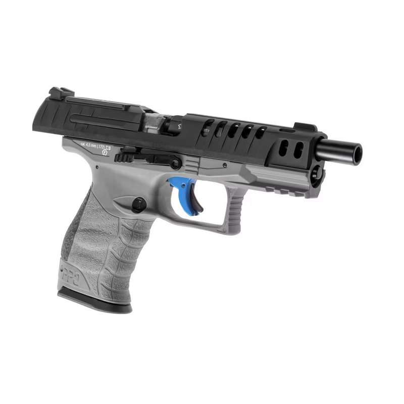 PISTOLET WALTHER Q5 MATCH COMBO 5 CO2 CAL 4.5MM PISTOLET WALTHER Q5 MATCH COMBO 5 CO2 CAL 4.5MM