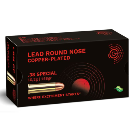 GECO 38 SPECIAL LRN CP 158GR X50
