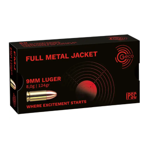 GECO 9X19 FMJ 124 GR X 50