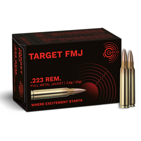 GECO 223 REM TARGET FMJ 55 grains X 50