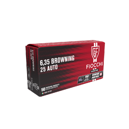 FIOCCHI 6.35 / 25 AUTO 50GR X 50