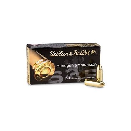 SELLIER & BELLOT 9 X19 FMJ 124GR X 50