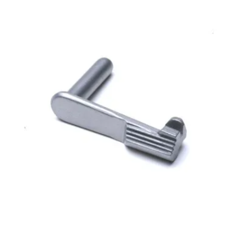 WILSON COMBAT SLIDE STOP, 1911 .38 SUPER/9MM STAINLESS 102SS