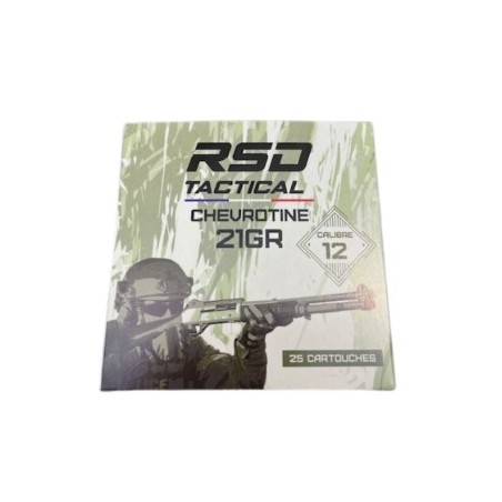 BOITE DE 25 CHEVROTINES JOCKER RSD X 25 21GR