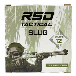 CARTOUCHE JOCKER RSD TACTICAL SLUG 28GRS X25