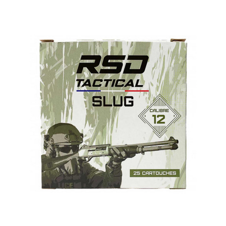 CARTOUCHE JOCKER RSD TACTICAL SLUG 28GRS X25
