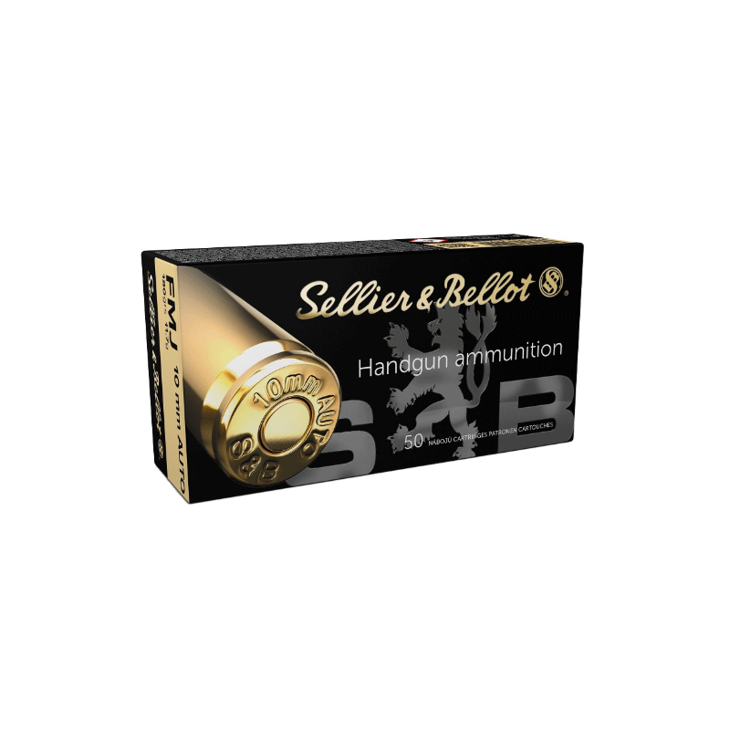 CARTOUCHE SELLIER & BELLOT 10MM AUTO FMJ 180GR