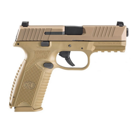 PISTOLET FN 509 NMS FDE DS 2X17 9MM LUGER