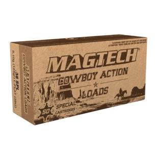 CARTOUCHES MAGTECH COWBOY ACTION 38 SPL 125GR LFN 38