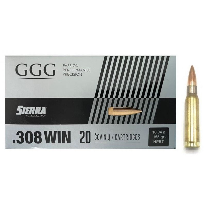 GGG 308 168gr X 20
