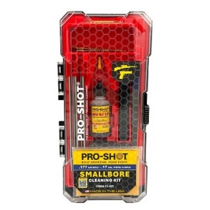 KIT DE NETTOYAGE 177 AIR RIFLE / PISTOL CAL 17 BOX CLEANING KIT