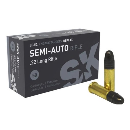 CARTOUCHES SK 22 LR SEMI AUTO RIFLE X 50