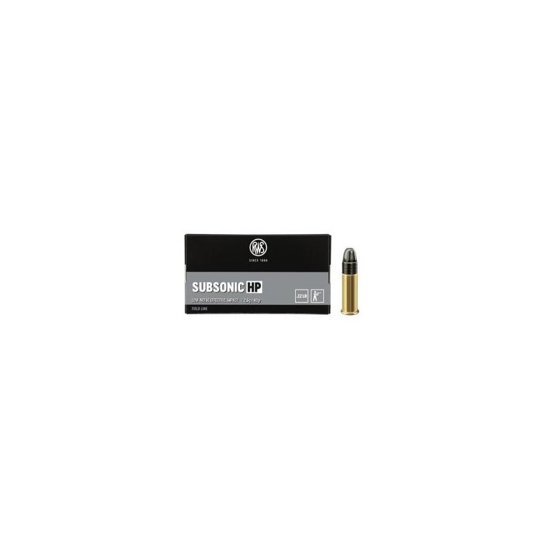 RWS 22LR SUBSONIC HP 2.6G 40GR