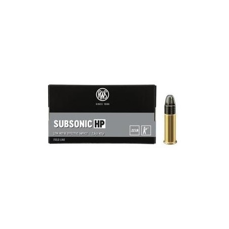 RWS 22LR SUBSONIC HP 2.6G 40GR