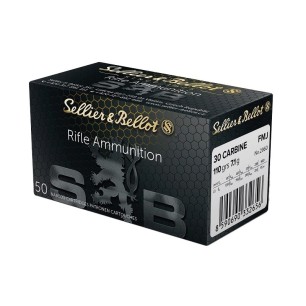 SELLIER & BELLOT 30 CARBINE 110GR FMJ X 50