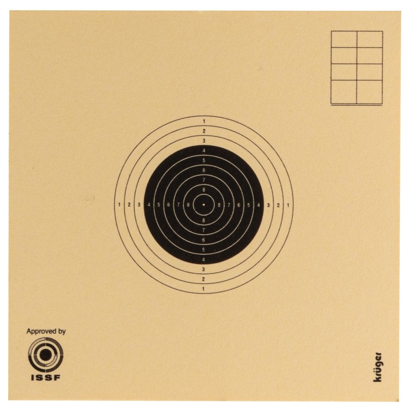 Cartons-cibles 10 x 10 cm x 1000