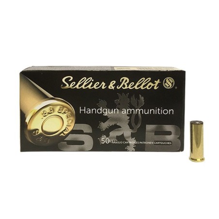 SELLIER BELLOT 38 SPECIAL WC 148GRS 9.6G