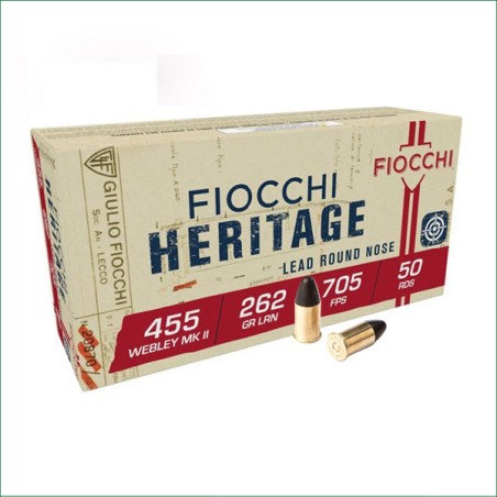 FIOCCHI HERITAGE 455MKII 262GR X 50