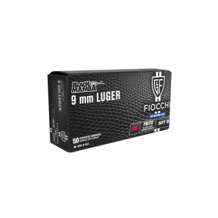 FIOCCHI BLACK MAMBA 9X19 100GR FMJTC X50