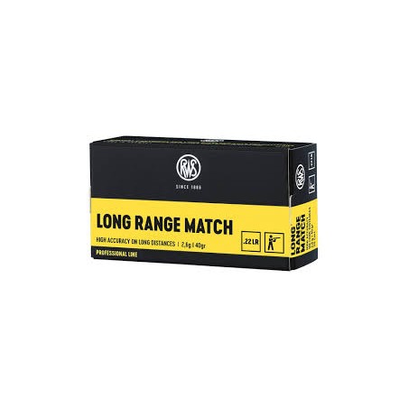 RWS 22LR LONG RANGE MATCH X 50