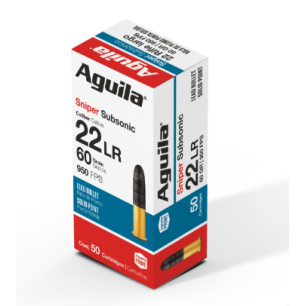 AGUILLA 22LR SUBSONIC 60GR X 50