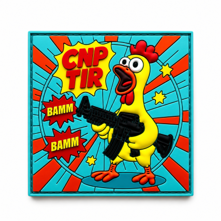 PATCH PVC CARRE- CNP TIR x BLITZ SHOOTING