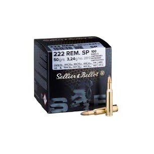 SELLIER ET BELLOT 222REM 50GR X 100