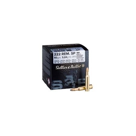 SELLIER ET BELLOT 222REM 50GR X 100