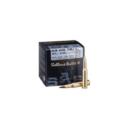 SELLIER ET BELLOT 308W 147GR X 50