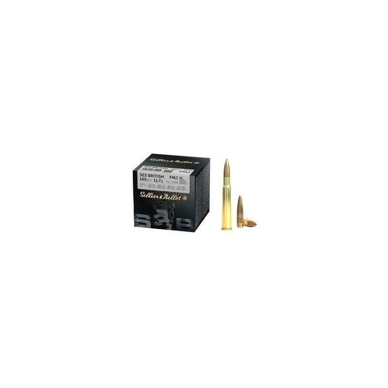 SELLIER ET BELLOT 303 BRITISH 180GR X 50