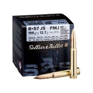 SELLIER ET BELLOT 8X57 JS 196GR X 50