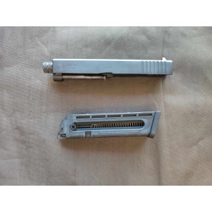 CONVERSION TACTICAL SOLUTION 22LR POUR GLOCK 19 + SILENCIEUX B&T GAUCHE