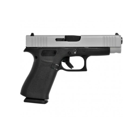 PISTOLET GLOCK 48 SILVER CAL 9X19