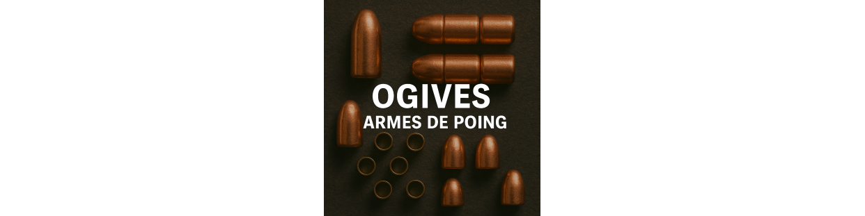 Ogives pour armes de poing – Rechargement précis et fiable | CNP TIR
