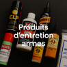 PRODUITS D'ENTRETIEN POUR ARMES